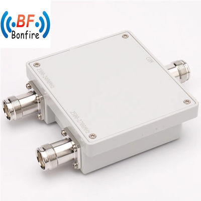 4.3-10 F Interfaz de doble banda Combinador Pim Bajo 380-960 1710-2700 MHz Cobertura de doble banda