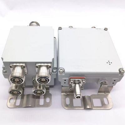 Combinador de PIM bajo de tres bandas 600-2170 2500-2690 3400-4000MHz 4.3-10-F DIN-F para equipos