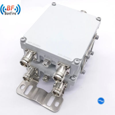 Combinador de banda doble de unidad doble pasiva de RF al aire libre 690-960/1710-1920MHz Diplexador de cavidad