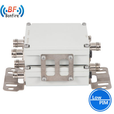 Combinador de banda doble de unidad doble pasiva de RF al aire libre 690-960/1710-1920MHz Diplexador de cavidad