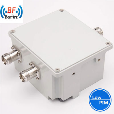 Combinador de banda doble de unidad doble pasiva de RF al aire libre 690-960/1710-1920MHz Diplexador de cavidad
