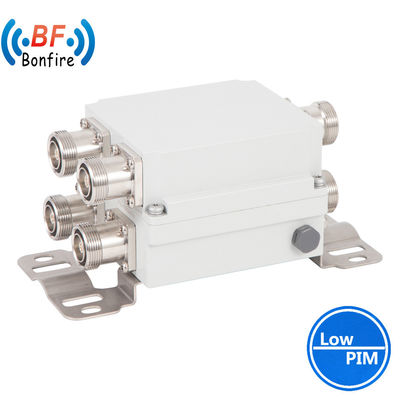 Combinador de banda doble de RF Low Pim 690-960/1710-1920MHz con 2,620 kg de peso bruto del paquete