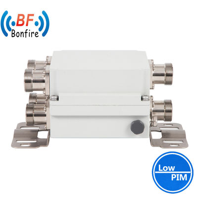 Combinador de banda doble de RF Low Pim 690-960/1710-1920MHz con 2,620 kg de peso bruto del paquete