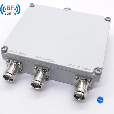 HL-0727-31 62 7701 3301 Combinador RF de baja frecuencia de PIM de tres bandas para proyectos Ibs/Das