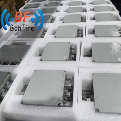 4.3-10f Interfaz DIN-F Cuadplexador RF Multiplexador para 698-960/1710-1880/1920-2170/2600-3800MHz