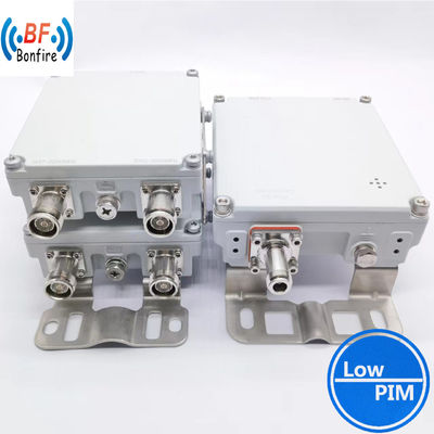 Twin-Duplexer 1710-1880/1920-2690MHz 7/16DIN Femenino IP65 -155dbc para proyectos Ibs/Das