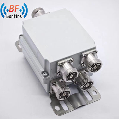 Combinador de RF de bajo Pim de 50W VHF Diplexer Duplexer para interfaz DIN-F del sistema de radio de 2 vías