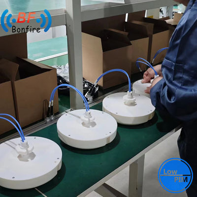 Antenna Omni Indoor de banda ancha 698-4000MHz 3G/4G/GSM/LTE Blanco con N conector femenino