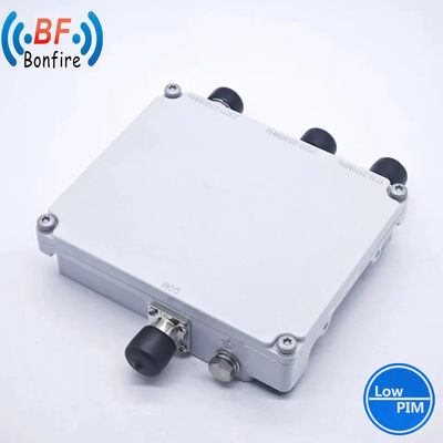 Combinador de RF 5g 1710-2170MHz 2300-2690MHz RF de banda ancha de baja Pim Quadplexer RF Multiplexer para Ibs Bts Das
