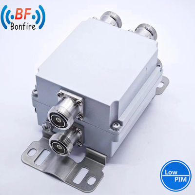 1710-2170MHz 2300-2690MHz Unidades duales Duplexor RF Combinador de Pim bajo 4.3-10 Femenino para Dsa Ibs