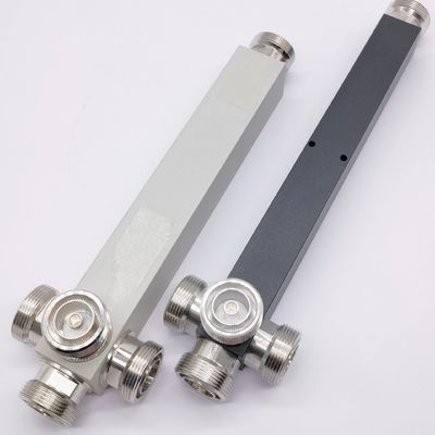 Multibanda 2/3/4 Way High Power Splitter 350-3800MHz DIN-F para la división mejorada de la señal