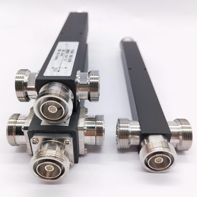 Multibanda 2/3/4 Way High Power Splitter 350-3800MHz DIN-F para la división mejorada de la señal