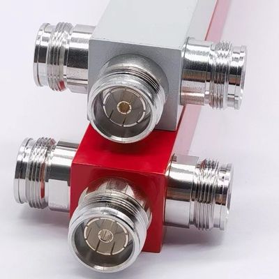 GFQ-0740-X7701 Ultra banda ancha 2/3/4 Way Pim bajo reactivo Splitter de alta potencia 698-4000MHz 4.3-10 F