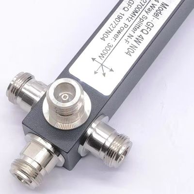 Ultra banda ancha 2/3/4 Way Low Pim Reactivo High Power Splitter para 698-4200MHz N F