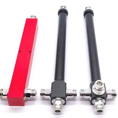 Alta potencia N-F 2/3/4 Way Splitter para la seguridad pública 698-3800MHz/gris/rojo/negro/personalizado