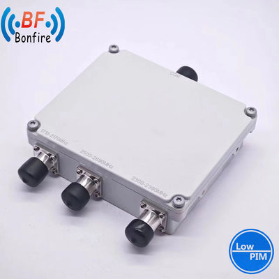 Combinador de Pim bajo VHF UHF Duplexador de banda para 1710-2170MHz 2300-2690MHz Cobertura de red