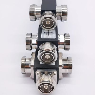 GFQ-0338-X3301 Gris / Rojo / Negro / Personalizado 2 Way High Power Splitter para DAS IBS 350-3800MHz