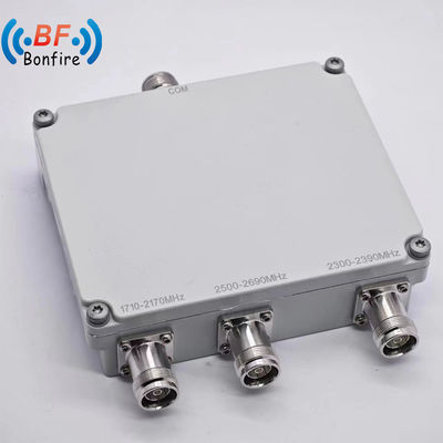 4X4 Pim bajo 1710-1880 1920-2170 2300-2400 2500-2700MHz con N 4.3-10 DIN Conector Gris