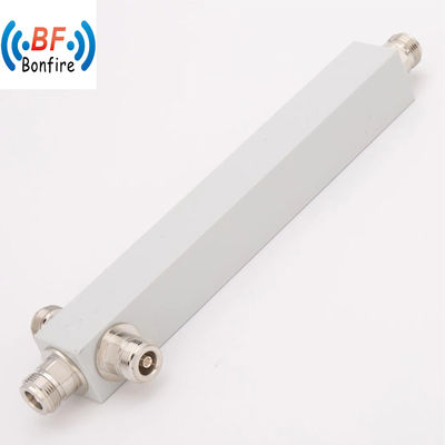 Paquete Peso bruto 0,410kg 698-4000MHz Divididor de potencia de pulso de 3 vías para Das Ibs N-F