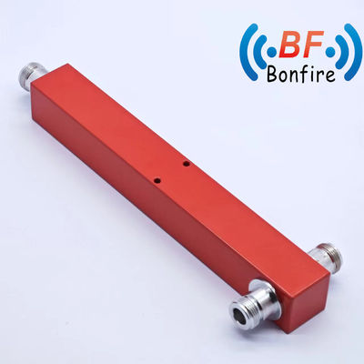 Low Pim 698-4200MHz Divididor de potencia de cavidad de dos vías con conector 4.3-10 en paquete compacto