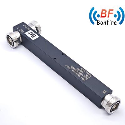4.3-10 F Interfaz RF Divididor de energía pasiva para banda ancha 698-4200MHz Pim-160dbc IP67