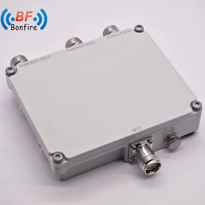 Combinador Triplexer Indoor/Outdoor 1710-1880 1920-2170 2300-2400 2500-2700MHz -155dbc con conector de 4.3-10-mujer