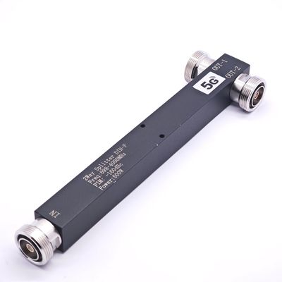 GFQ-0740-X7701 698-3800MHz Divididor de energía reactiva de dos vías con conector N-F IP65