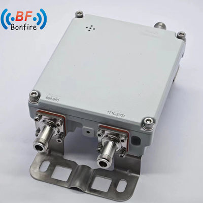 1710-2170MHz 2300-2700MHz Triplexador con Low Pim -160dbc RF Diplexador y 4.3-10-F Conector