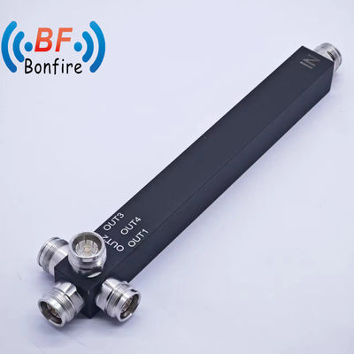 Producción OEM/ODM 698-3800MHz 4.3-10 Femenino Reactivo de 4 vías RF Splitter de baja potencia Pim