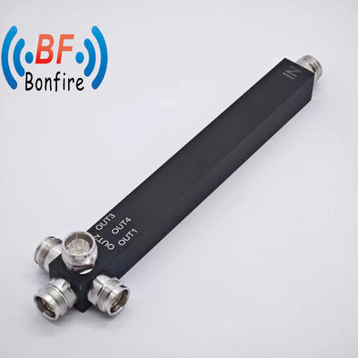 Producción OEM/ODM 698-3800MHz 4.3-10 Femenino Reactivo de 4 vías RF Splitter de baja potencia Pim
