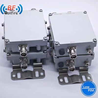 2300-2400 2500-2700MHz Combinador de RF -155dbc Diplexador de RF Triplexer de 300W con conector DIN-F