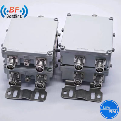 Combinador de filtros de RF Triplexer RF Diplexer 2300-2400 2500-2700MHz con conector femenino de 4 N