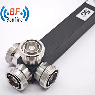 2400-6000MHz NF Conector 4 Way Power Splitter Paquete tamaño 22.00cm * 7.00cm * 4.00cm