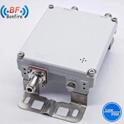 2300-2400 2500-2700MHz Triplexador RF Diplexador RF Quadplexer Combinador 200W N Conector femenino para la seguridad pública