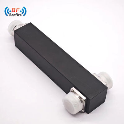 Gris 2 Way Splitter 2400-6000MHz DIN-F Negro Envase personalizado Peso bruto 0,510 kg