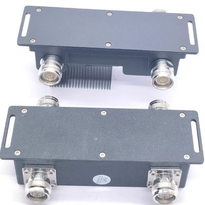 Gris DQ-0740-227701 Combinador híbrido acoplador híbrido 2 en 2 de 698-4000MHz 4.3-10 F Rojo