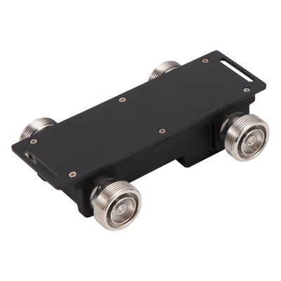 Acoplador híbrido 2 en 2 de 698-4000MHz DIN-F para la combinación de señales de amplio rango de frecuencia