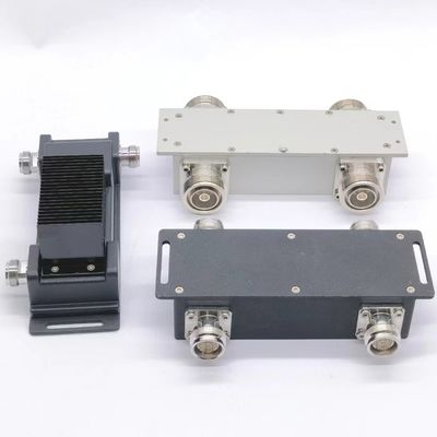 Acoplador híbrido 2 en 2 de 698-4000MHz DIN-F para la combinación de señales de amplio rango de frecuencia