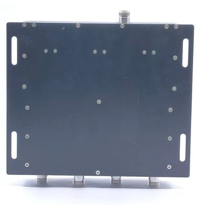 698-3800MHz 4 en 1 de baja Pim acoplador híbrido DIN-F con capacidad IP65 interior / exterior