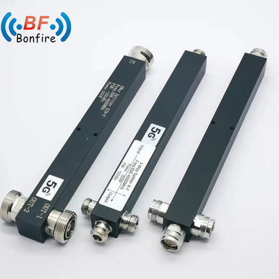 0.510kg Paquete N Femenino 698-3800MHz Divididor de energía Pim-160dbc IP67 para telecomunicaciones