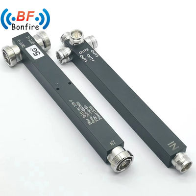 0.510kg Paquete N Femenino 698-3800MHz Divididor de energía Pim-160dbc IP67 para telecomunicaciones