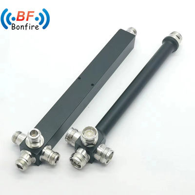 50W Directamente 698-3800MHz 2 Way Power Splitter N Conector femenino IP60 para Ibs Bts y Das