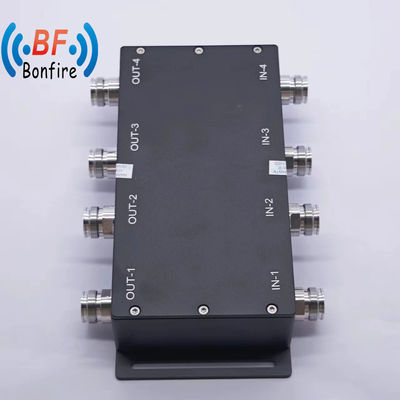 698-3800MHz Low Pim 2X2 Combinador híbrido 4.3-10 Combinador híbrido femenino para banda ancha