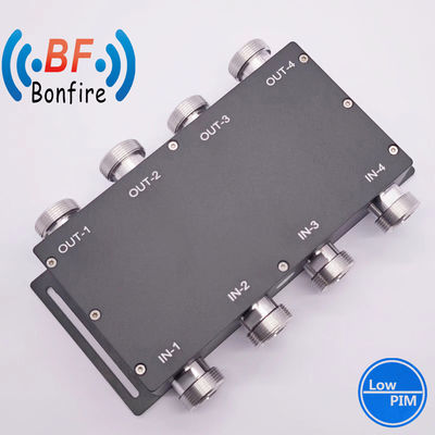 4.3-10-F/DIN-F/N-F acoplador VHF 148-174MHz Combinador híbrido 4 en 1 para la combinación de señales