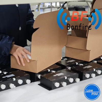 DQ-XXXXXX 698-3800MHz RF Combinador de acoplamiento híbrido 4 en 4 con conector tipo N