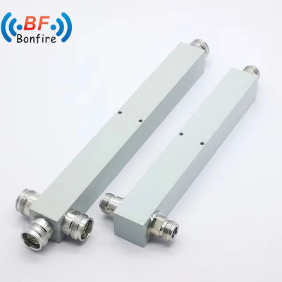 N-F/4.3-10-F/DIN-F Interface Power Splitter 698-3800MHz para sistemas de telecomunicaciones