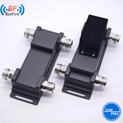 100W 90 grados 3dB RF acoplador híbrido 698-4000MHz Combinador híbrido IP60 N Tipo femenino Rojo