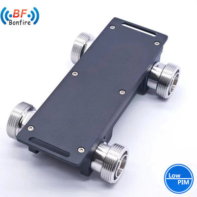 100W 90 grados 3dB RF acoplador híbrido 698-4000MHz Combinador híbrido IP60 N Tipo femenino Rojo