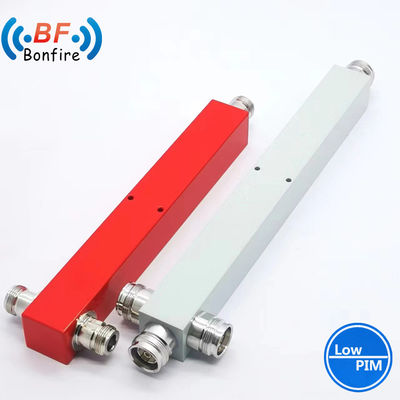 RF 2 Way Power Splitter 100W 350-3800MHz Interfaz DIN-F/4.3-10-F/DIN-F para la estación base