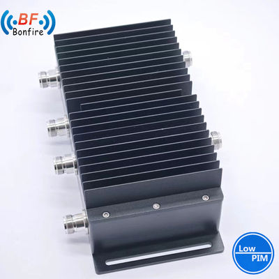 4.3-10-F/DIN-F/N-F Interfaz 698-4000MHz Acoplador/Combinador híbrido 2X2 N Femenino Pim bajo